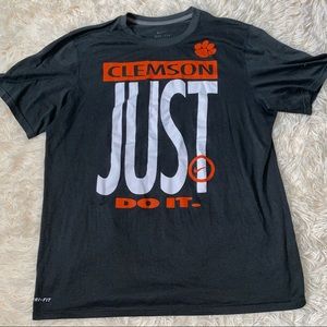 Nike Dri-fit Clemson t shirt